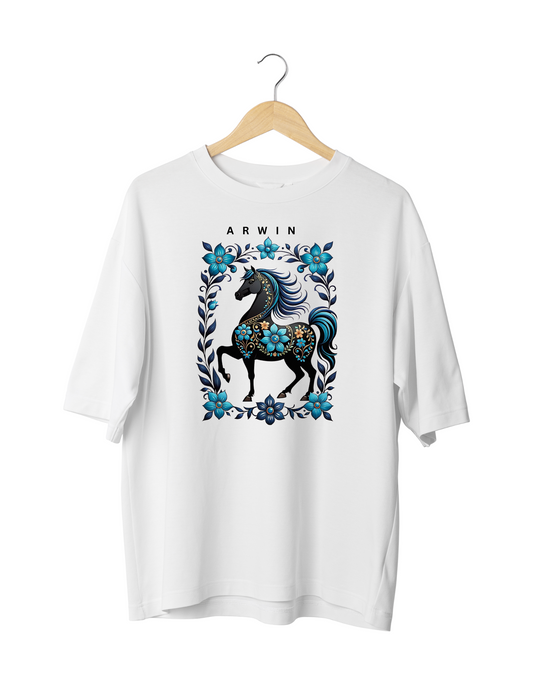 ARWIN TRENDZ BLUE HORSE TEE