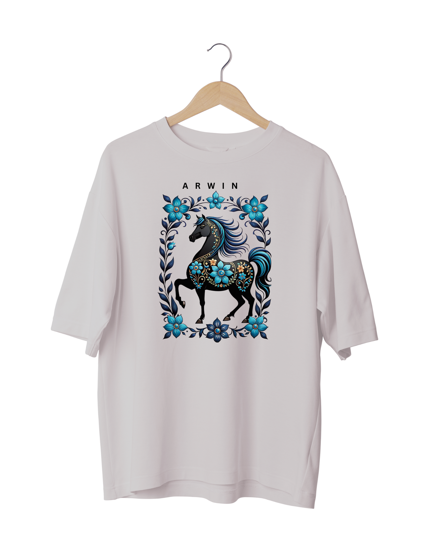 ARWIN TRENDZ BLUE HORSE TEE