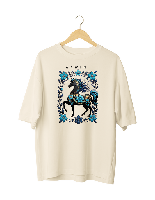 ARWIN TRENDZ BLUE HORSE TEE