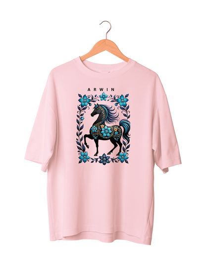 ARWIN TRENDZ BLUE HORSE TEE