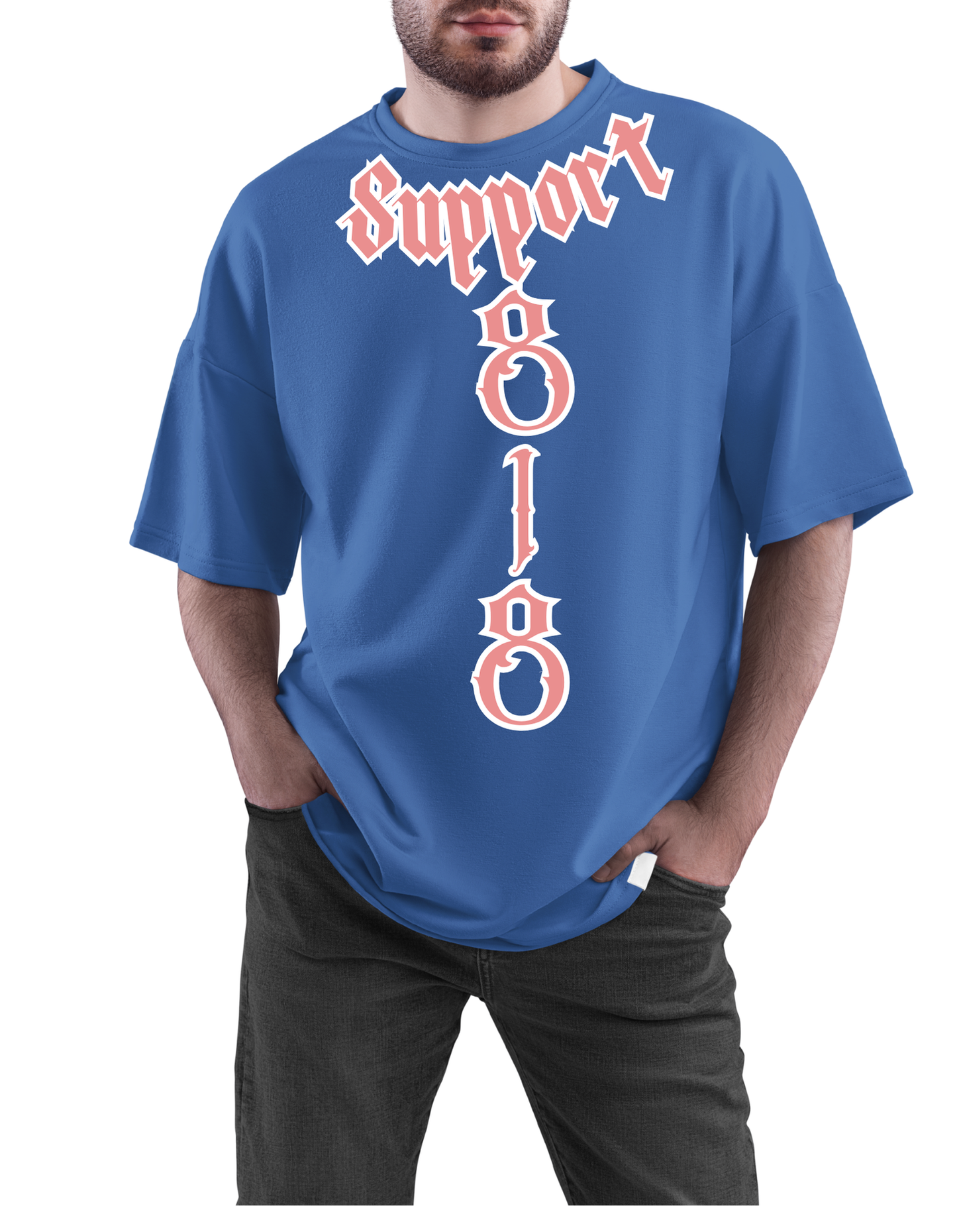 SUPPORT 818 OVERSIZED TEE