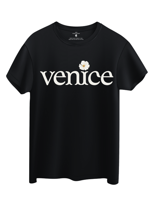 VENICE FLORAL OVERSIZED TEE