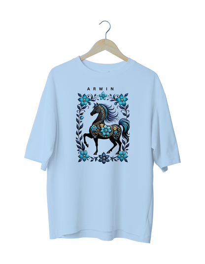 ARWIN TRENDZ BLUE HORSE TEE