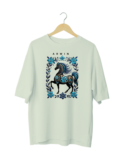 ARWIN TRENDZ BLUE HORSE TEE