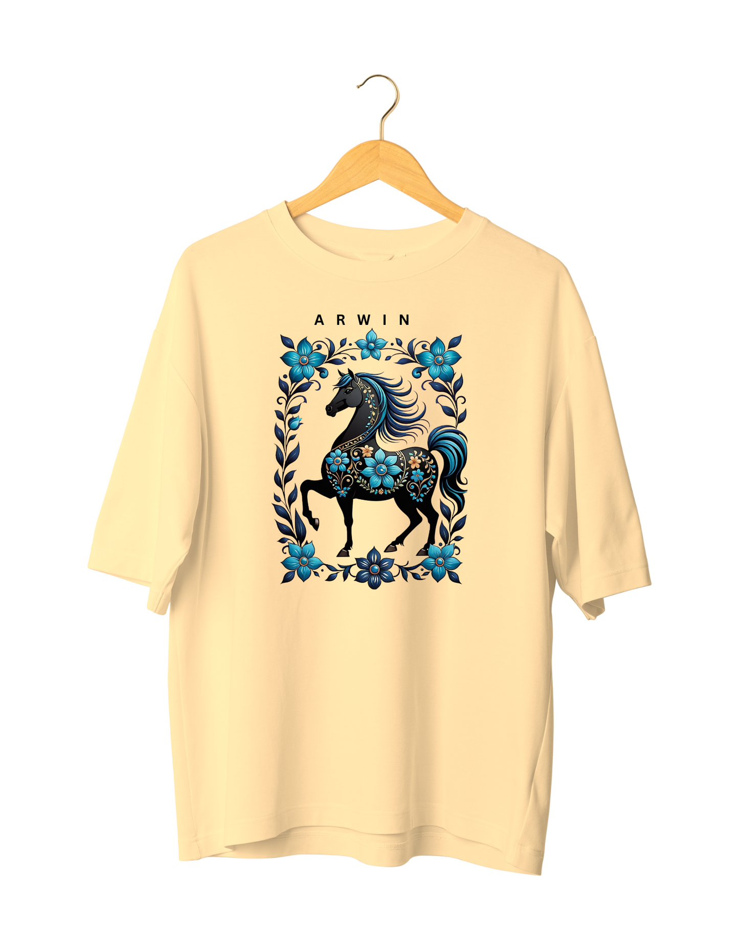 ARWIN TRENDZ BLUE HORSE TEE