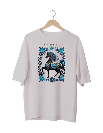 ARWIN TRENDZ BLUE HORSE TEE